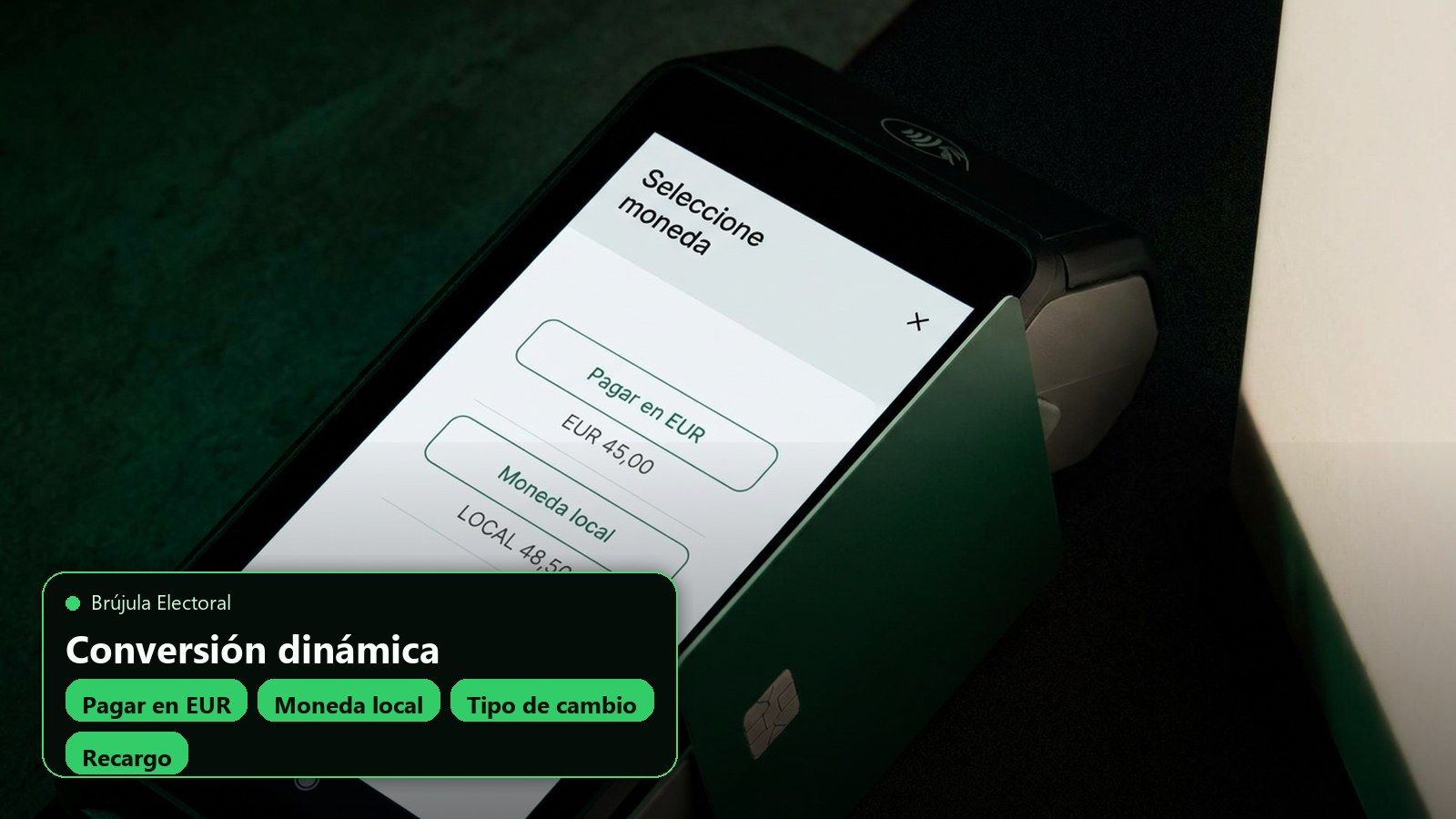Pagar en euros o moneda local: la decisión que cambia el coste de tu tarjeta Pagar en euros o moneda local: la decisión que cambia el coste de tu tarjeta