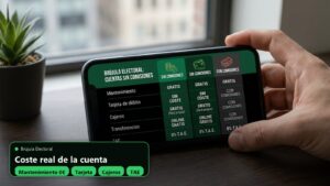 Comparativa de costes reales de una cuenta online sin comisiones en España