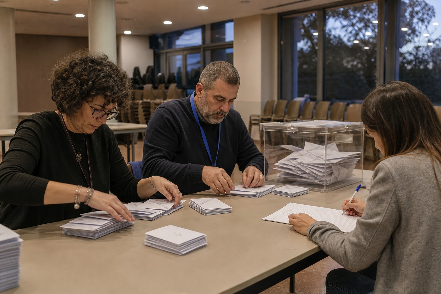 Del acta de mesa al resultado definitivo: cómo cambia el escrutinio
